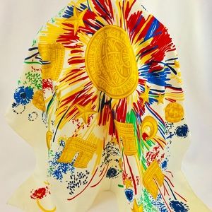 Vintage Celine Silk Scarf new with tags